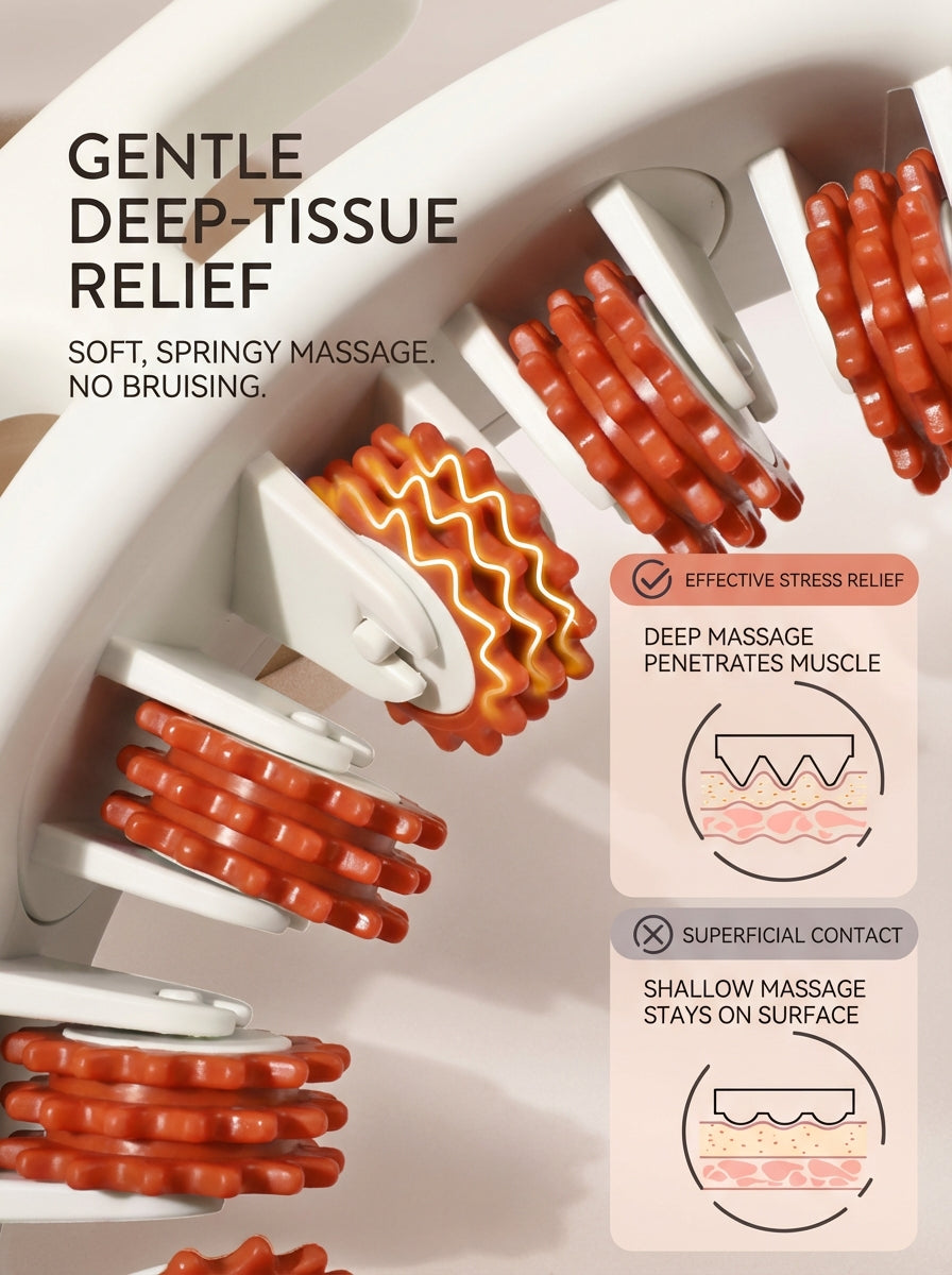 DMASUN 14-Roller 360° Full Coverage Leg & Body Massager