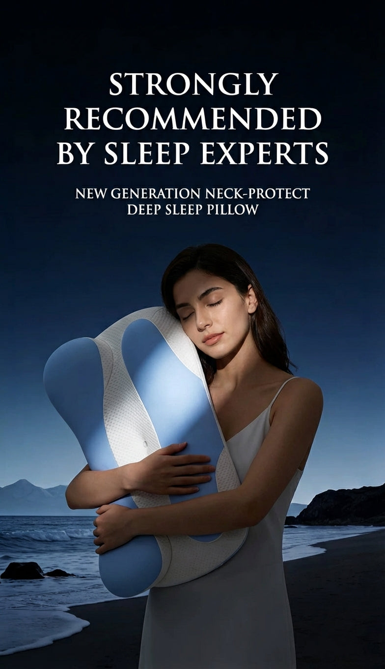 2026 Ergonomic Butterfly Memory Foam Neck Support Pillow (NEW)