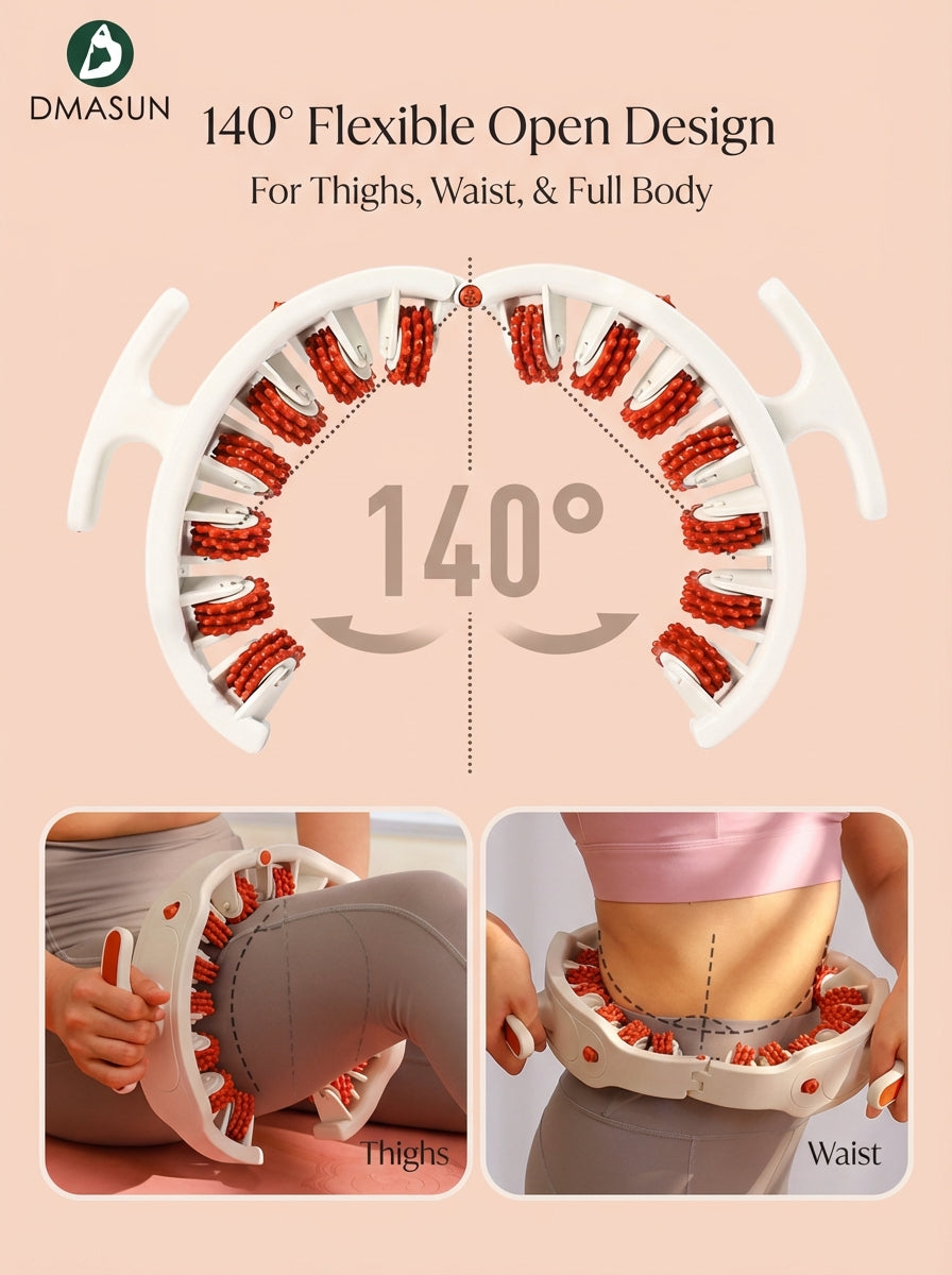 DMASUN 14-Roller 360° Full Coverage Leg & Body Massager