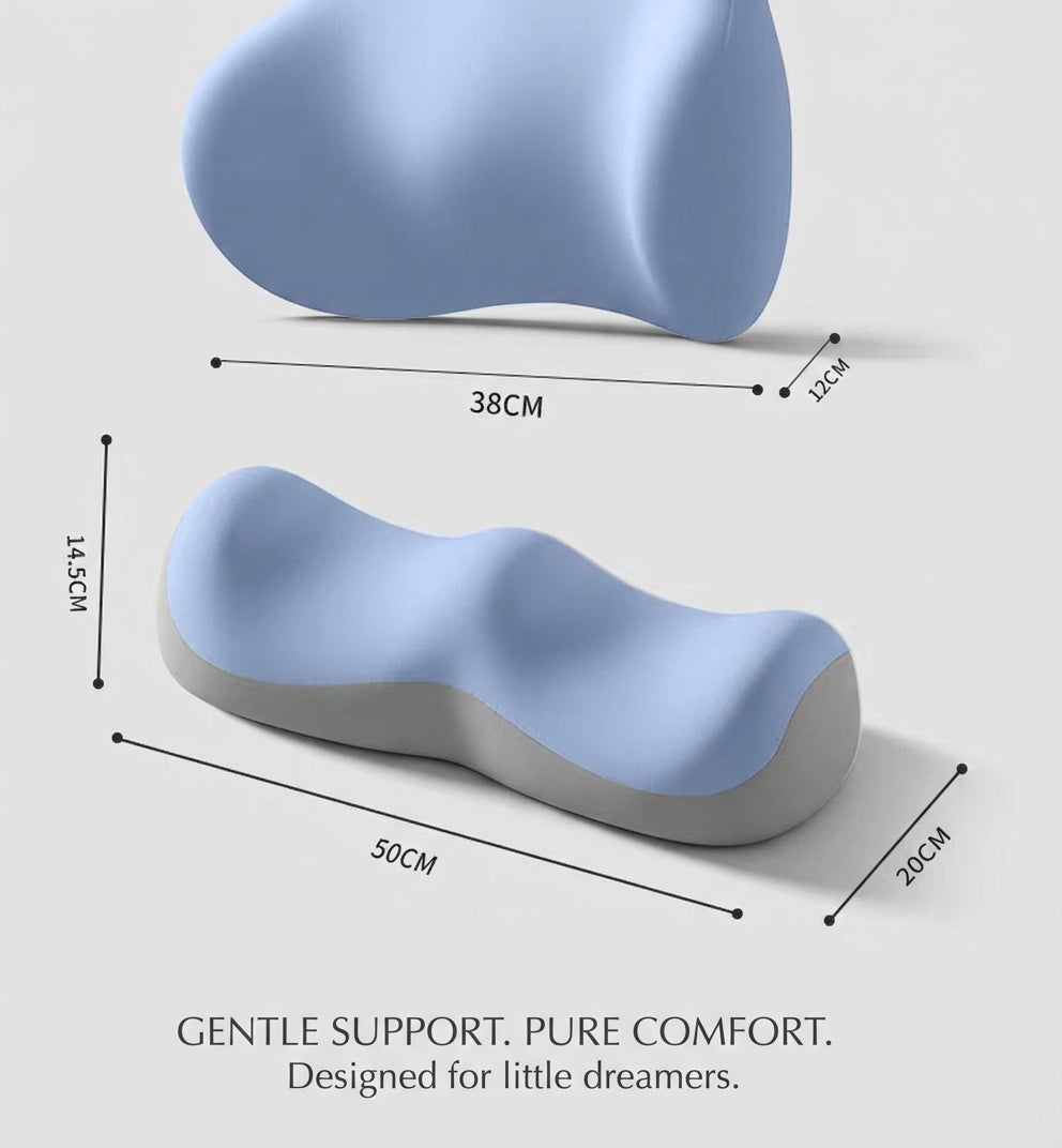 NeLar® Lumbar & Leg Support Set – Memory Foam Waist Pillow & Elevation Leg Cushion