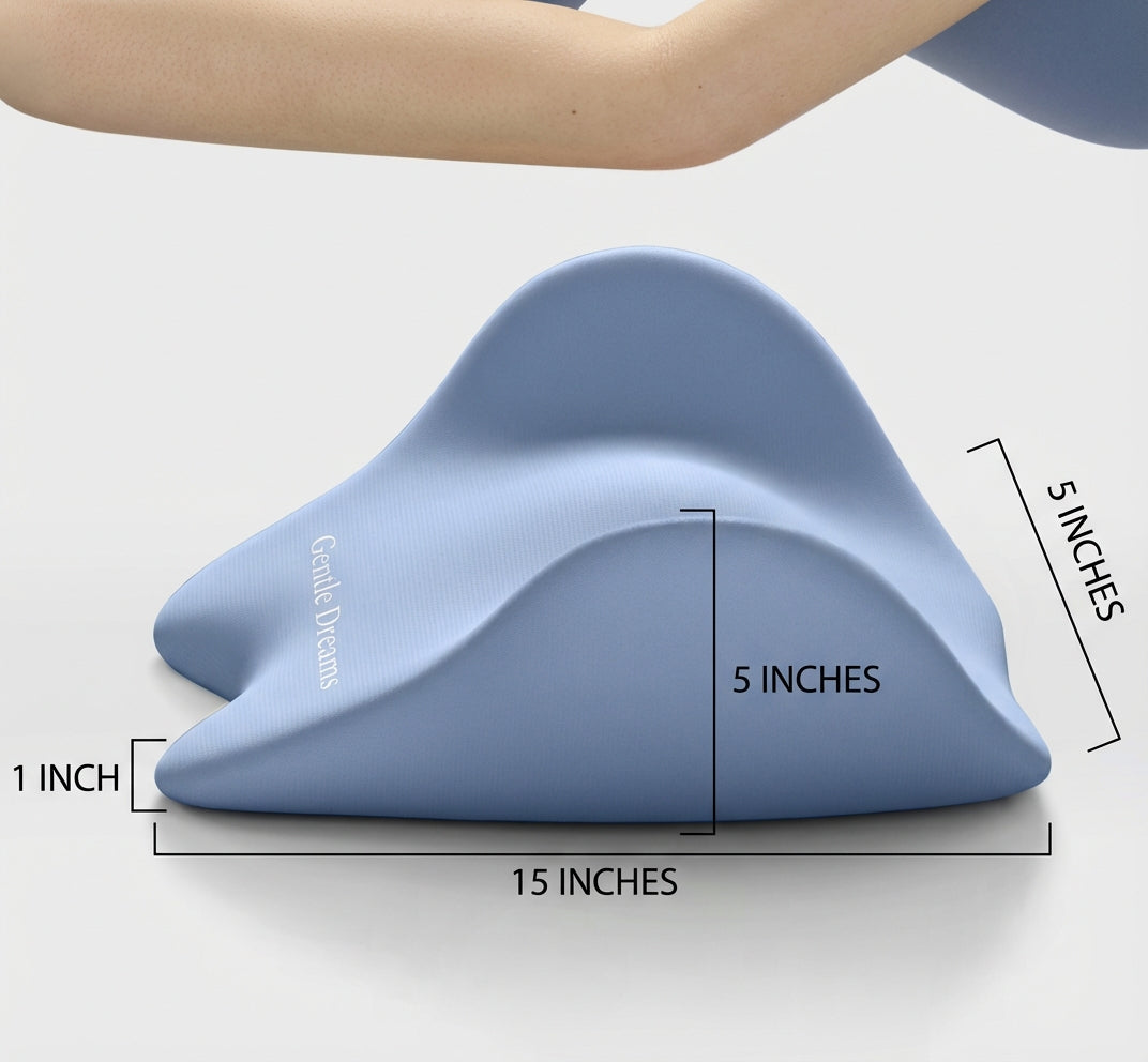 NeLar® Lumbar & Leg Support Set – Memory Foam Waist Pillow & Elevation Leg Cushion