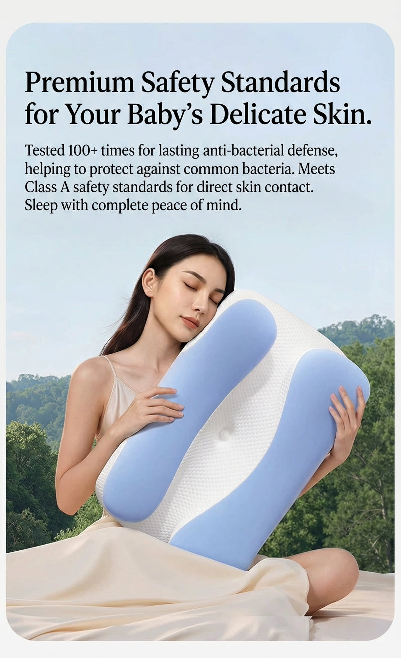 2026 Ergonomic Butterfly Memory Foam Neck Support Pillow (NEW)
