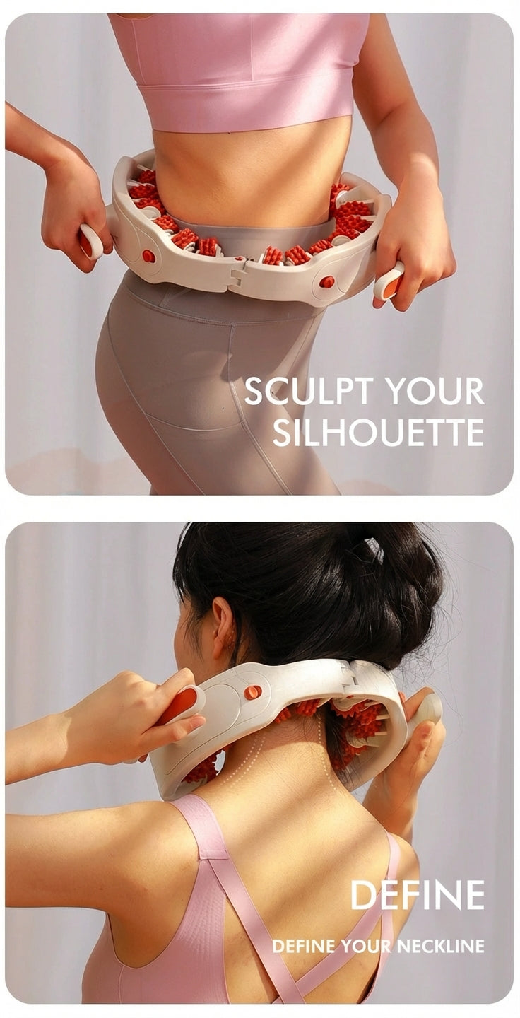 DMASUN 14-Roller 360° Full Coverage Leg & Body Massager